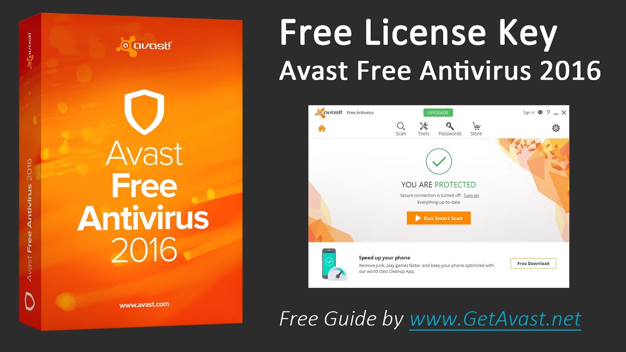 Free activation code for avast free antivirus
